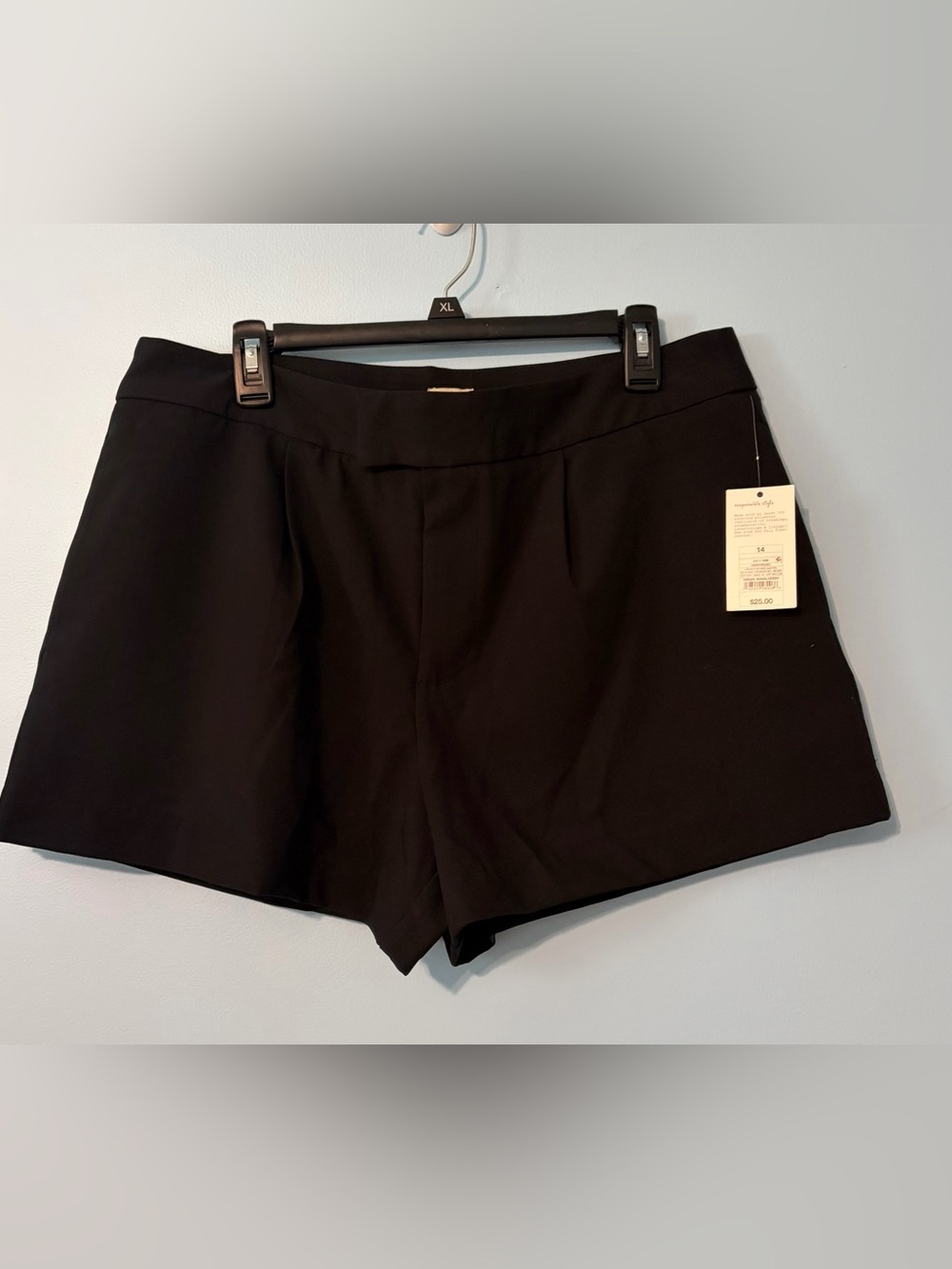 a new day Women's Black Shorts